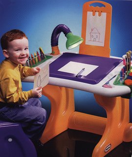 little tikes studio art desk
